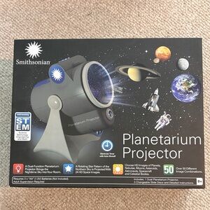 Smithsonian Planetarium Projector - Gray with Blue Accents